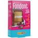 Decocino Fondant chocolate with 25% whole milk chocolate without palm oil tearproof & stable on cream-ideal back decoration for decorating cakes & cakes milk 250 grams