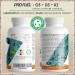 Omega-3 Vegan + D3 & K2 Capsules | 1100mg Algae Oil with DHA 600mg & EPA 300mg | High-Dose Omega-3 Supplements | Laboratory Tested - O3 K2 Vegan Essentials - Buy Online on GoSupps.com