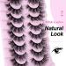Yawamica 16mm Fluffy Mink Lashes - Natural Full Volume Cat Eye False Eyelashes (9 Pairs) - Buy Online on GoSupps.com