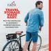 Waterproof Bike Bags for Rear Rack - Padded Bottom, Reflectors - Convertible with Shoulder Strap, Pockets, Bottle Case - Buy Online on GoSupps.com