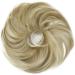 CAISHA Synthetic Fiber Hairpiece Scrunchie Updo Slightly Wavy Blond Mix #25H613 G37B - Buy Online on GoSupps.com