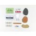 Solemates SOS Shoe Rescue Kit - Classic Clear High Heel Protectors with Accessories for Outdoor Events - Protect Heels from Grass, Gravel, Cracks - 1 Pair - Buy Online on GoSupps.com