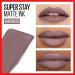 Maybelline Super Stay Matte Ink Liquid Lipstick - Huntress, Muted Grey | Long Lasting Color | Up to 16H Wear | 0.17 Fl Oz - Buy Online on GoSupps.com