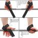 WARM BODY COLD MIND Lasso Lifting Wrist Straps - Heavy-Duty Cotton Wraps for Crossfit, Weightlifting, Powerlifting, Bodybuilding & Strength Training - Black PRO (Pair) - Buy Online on GoSupps.com