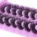Pleell 20MM Fluffy 6D Mink False Eyelashes - Dramatic Wispy Volume, Soft & Reusable - 7 Pairs Pack PL04 - Buy Online on GoSupps.com