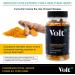 Volt03 Pharmaceutical-Grade Turmeric Curcumin Capsules - Immune & Joint Support | 400mg Turmeric & Curcumin Supplements - Buy Online on GoSupps.com