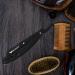 Professional Stainless Steel Straight Razor with 10 Blades - Durable Barbers Cut Throat Razor for Men | Perfect for Beard Shaping & Moustache Trimming - Reusable & Ergonomic Design - Buy Online on GoSupps.com