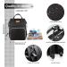 NEVEQ Babilation Wicking Pack - Large Capacity Multi-Compartment Waterproof Travel Diaper Backpack with Fan & Flasher - Perfect for International Shipping - Buy Online on GoSupps.com