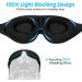 Ultralight 3D Sleep Mask (Grey)+ Upgraded Eye Mask for Sleeping (Black) Blackout Night Blindfold Zero Pressure Eye Cover - Buy Online on GoSupps.com