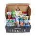 Premium Penguin Healthy Snacks Care Package - (20 Count Variety Snack Pack) An Assortment of Popcorn Fruit Snacks Nuts Bars Healthy Chips and More!