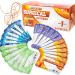 Mixed Sterile Suture Thread with Needle (Dissolvable and Non-dissolvable 0 2-0 3-0 4-0 5-0 6-0) - Stitch Up Gear Medical Surgical Suturing Kit First Aid Field Emergency Demo Camping Safety Kit