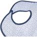 Sensalou Bib Eating Apron for Adults & Seniors | Blue Bib with Catch Pocket - Ideal for Mess-Free Meals | International Shipping - Buy Online on GoSupps.com