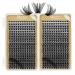 Cluster eyelashes quele individual eyelashes 480 PCs DIY eyelash extensions thin tape eyelash cluster d curl Mix10-18 Individual false eyelashes soft light for home use (fluffy d Mix10-18) 1 piece (1 Pack) Fluffy-D-plus mix 10-18mm