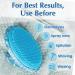 Exfoliating Brush for Razor Bumps & Ingrown Hairs - Dylonic Blue Pattern | Smooth Skin Solution for Men & Women - Buy Online on GoSupps.com