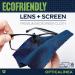 ECOFRIENDLY Lens & Screen Cleaning Spray - Alcohol-Free Eye Glass Cleaner for Eyeglasses Sunglasses Screens & More (2oz Kit) International Shipping Available - Buy Online on GoSupps.com