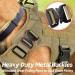 Rabbitgoo No Pull Dog Harness for Medium Dogs | Tactical Adjustable Padded Vest with Handle & Metal Buckle | Breathable Military Safety Harness - Brown (1 Pack) - Buy Online on GoSupps.com