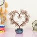 Smoked Quartz Heart-shaped Bonsai Tree | Healing Crystals Room Decor & Meditation Accessories - Buy Online on GoSupps.com