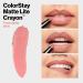 REVLON ColorStay Matte Lite Lipstick with Built-in Sharpener - Smudgeproof, Water-Resistant, Non-Drying - 001 Tread Lightly - Buy Online on GoSupps.com