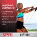 SPRI Xertube Resistance Bands with Handles - Green Light | Home Gym Workout Fitness - Exercise Cords Sold Separately - Buy Online on GoSupps.com