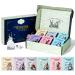 Thoughtfully Coffret cadeau de th s Alice au pays des merveilles 6 saveurs lot de 90