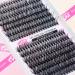 D Curl Lash Extension Kit - 280Pcs Volume Cluster Individual Lashes with Long-Lasting Bond - Includes Lash Tweezers - DIY Eyelash Extensions - Buy Online on GoSupps.com