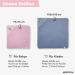 Personalized Upstitch Studio Hooded Baby Towel - Mauve 75x75cm Cotton Towel for Girls - Buy Online on GoSupps.com