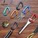 5pcs FresKaro Nano Carabiner Clips - 8kN 1798lbs, Small Sturdy Design, Strong Spring, Choice of 5 Colors - Buy Online on GoSupps.com