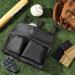 Dunzy 3-Piece Umpire Gear Set - Baseball Umpire Brush, Black Ball Bag, Indicator - Men & Youth Referee Equipment Kit - Buy Online on GoSupps.com