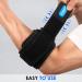FCNUSX Elbow Brace for Tendonitis & Tennis Elbow - Compression Arm Strap for Pain Relief - Golfers Compression Sleeve - One Size Black - Buy Online on GoSupps.com