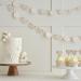 Ginger Ray Card Teddy Bear Bunting Baby Shower Hanging Garland Decoration 3m Neutral One Size Bunting