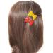 Parcelona French Ribbon Bow Small 1 1/4 Celluloid Hair Clip Barrettes Set (Pack of 8) for Girls and Women - Buy Online on GoSupps.com