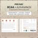 BCAA Powder 300g - Ice Tea Peach | Test Winner Alphaminos 2:1:1 | Vegan Amino Acids | Top Solubility & Delicious Taste - Buy Online on GoSupps.com