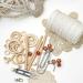 227pc Macrame Kit - Wall Hanging & Plant Hanger Supplies with Cord, Beads, Wood Dowels, Rings & E-Book - DIY Craft Set for Adults & Beginners - Buy Online on GoSupps.com