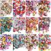 Naler 12000 Pieces 3D Polymer Clay Slices DIY Nail Art Slices Nail Art Supplies for DIY Nail Art Crafts Cellophone Decoration