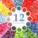 Giantree 12 Colors Face & Body Glitter Set - Festival Makeup & Nail Glitter - Hex Seed Glitter for Parties & Masquerades (Color B) - Buy Online on GoSupps.com