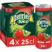 Perrier & Juice Strawberry/Kiwi Flavored Carbonated Drink with 4 Fruit Juices from Concentrate 4 x 25 cl