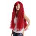 WIG ME UP - YZF-4381-T1762 wig ladies wig very long curled curls volume red