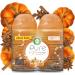 Air Wick Pure Freshmatic 2 Refills Automatic Spray, Pumpkin Spice, Fall scent, Fall spray, (2x5.89oz), Air Freshener, Essential Oils, Odor Neutralization Pumpkin Spice 5.89 Ounce (Pack of 2)