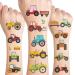 24 Sheets Tractor Temporary Tattoos  Birthday Decorations Tractor Party Favors