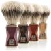 A.P. Donovan Shaving Brush - Silberspitz Dachshaar Gem Wood Handle Handmade in Germany | LSONE Series Minus (Wenge) - International Shipping Available - Buy Online on GoSupps.com