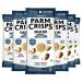 ParmCrisps Snack Mix  Original Cheese Parm Crisps and Nuts Snack, Made Simply with 100% Cheese Crisps, Almonds, Cashews, and Pistachios | Healthy High-Protein On-the-Go Snack, Low Carb, Gluten Free, Low Sugar | 1.5 oz (Pack of 6)