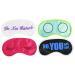 Set of 4 Sleeping Masks with Patterns - Best Sleeping Eye Cover for Travel Naps and Meditation - Blindfold with Strap for Anyone! Great for Catching Up on Your Rest!