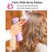 NIACONN 6.8oz Continuous Water Mister Spray Bottle - Ultra Fine Mist for Hair, Plants, Styling, Cleaning & Skin Care in Violet - Buy Online on GoSupps.com