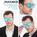 3 Pack Unisex Classic Bifocal Sunglasses Readers - Outdoor Reading Glasses for Men & Women +2.00 Sun Readers - Stylish 3 Color Mix 2.0X - Buy Online on GoSupps.com