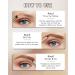 Eyebrow Powder Makeup Kit-3 Colors Eye Brow Tinting Powder Palette for Women Eyebrows Long-Lasting Waterproof Dark Grey Black Brown Brow Filler Enhance & Define Brows Christmas Makeup Gift-Set 02 - Buy Online on GoSupps.com