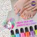 FunKidz Unicorn Nail Kit for Girls 7-12 | Ultimate 790+ Peelable Nail Polish Set for Kids | Party Favor Fashion Nail Art | Pink, Green, Purple, Blue & Transparent Colors - Buy Online on GoSupps.com