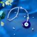 Evil Eye Car Hanging Ornament - Cobee Blue Eye Charms for Protection & Blessing | Beaded Decor Pendant for Rear View Mirror - Buy Online on GoSupps.com