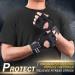 Astaresk 'Rock-Climber' Workout Gloves with Wrist Wrap Support - Full Palm Protection for Men and Women - Ideal for Weightlifting, Training, Fitness, Exercise, Hanging, Pull-ups - Large Size - Buy Online on GoSupps.com