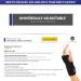 Champion Wrist Support - Universal Fit with Removable Splint | 2-Strap Airmesh Fabric | Black - International Shipping Available - Buy Online on GoSupps.com