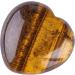 FORBY Natural Tiger's Eye Pocket Heart Love Stone - Healing Crystals for Chakra Balancing - Buy Online on GoSupps.com